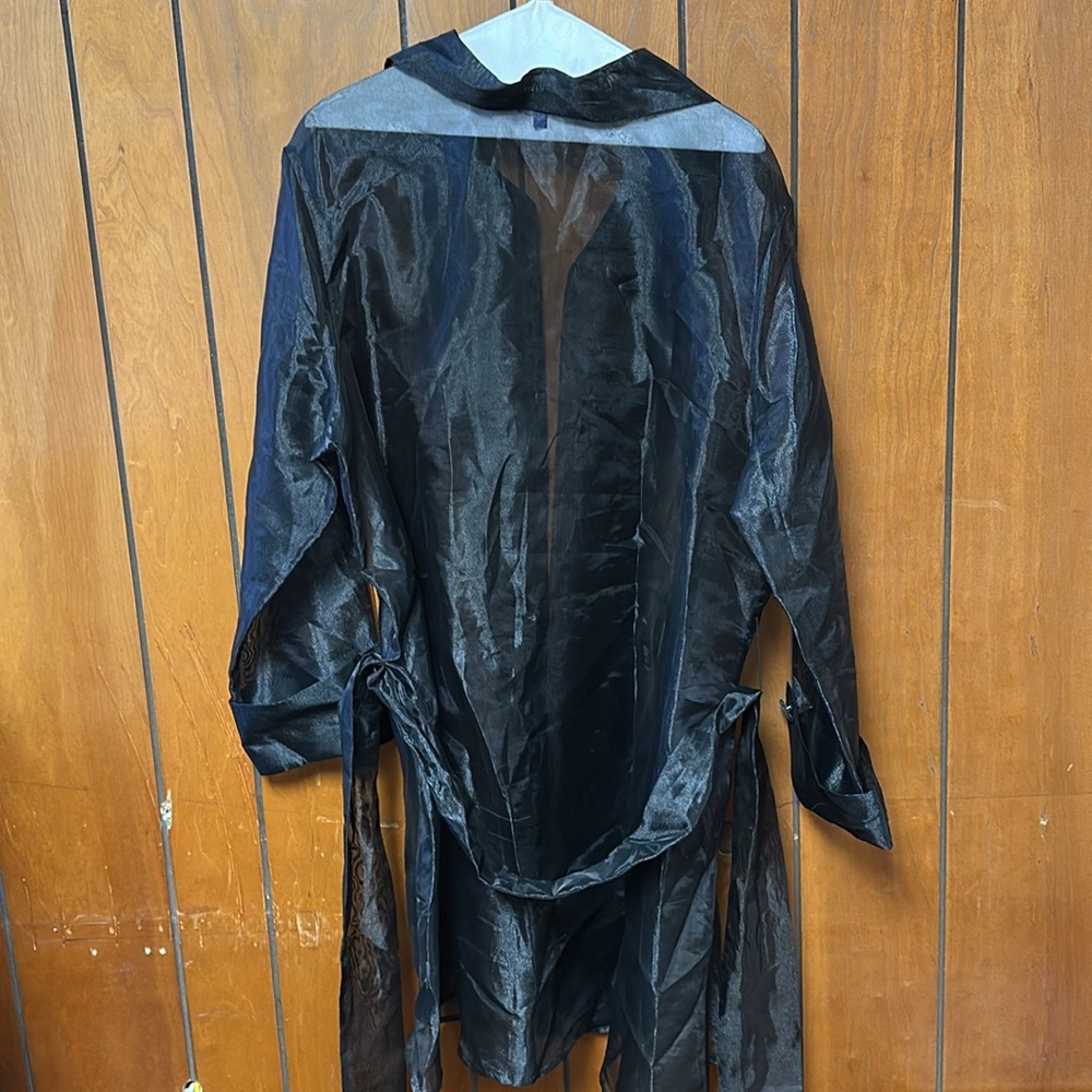 LIKE NEW Tabi Elegant Black Sheer Women's Jacket - Picture 4 of 4